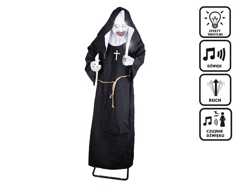 Dekoracja stojąca Nawiedzona Zakonnica - 185 cm - 1 szt.