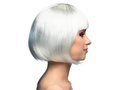 Peruka Retro biała - 1 szt.
