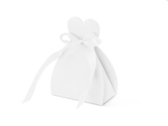 Pudełeczka dla gości weselnych - sukienka - 10 szt.