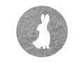 Podstawka pod kubek - Zajączek - 10 cm - 4 szt.
