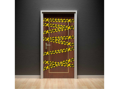 Dekoracja Taśma Caution: Do not enter - 250 cm - 1 szt.
