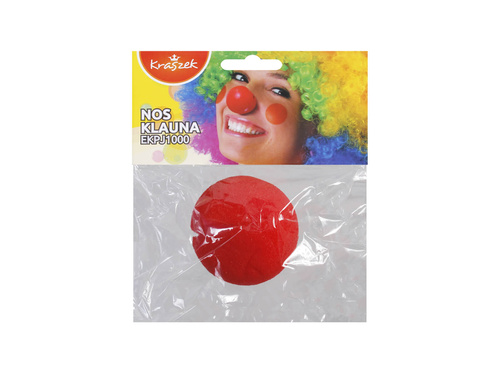 Nos klauna gąbka - 1 szt.