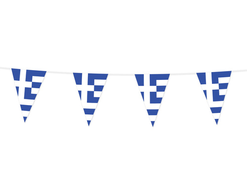 Baner flagi Grecji - 10 m - 1 szt.