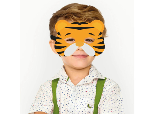 Maska filcowa Tygrysek - 1 szt.