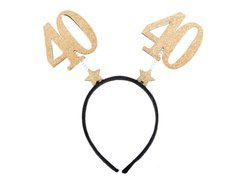 Opaska czterdziestka złota - 1 szt.