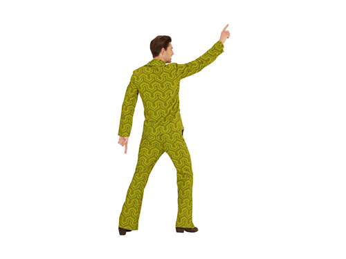 Strój odjazdowe lata 70-te - okręgi „tapeta”