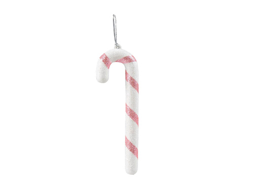 Zawieszki Laska cukrowa różowe - 2 szt.