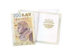 Kartka urodzinowa - 16.6 x 11.7 cm - 1 szt.