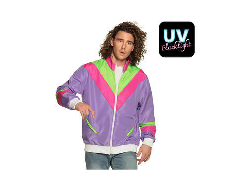 Kurtka dresowa Retro purpurowy