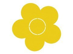 Podstawka pod talerz - Kwiatek - 36 cm - 1 szt.