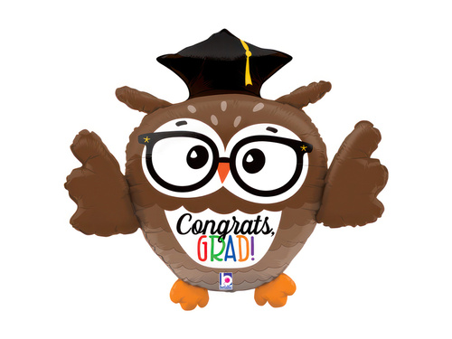 Balon foliowy Gratulację - 61x56x40 cm - 1 szt.