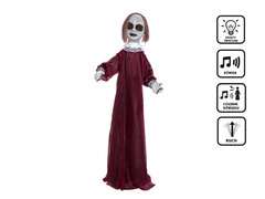 Dekoracja stojąca Złowieszcza Lalka - 90 cm - 1 szt.