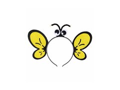 Opaska na głowę pszczółka