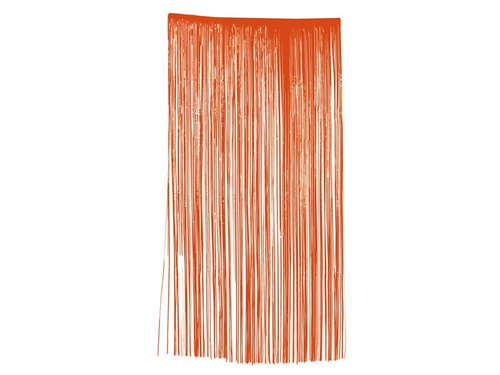 Kurtyna - zasłona na drzwi pomarańczowa - 100 x 200 cm