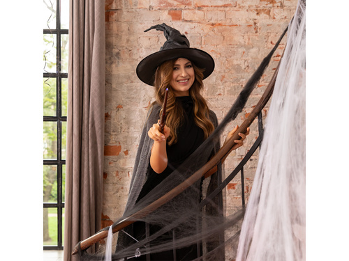 Kapelusz czarownicy na Halloween - 1 szt.