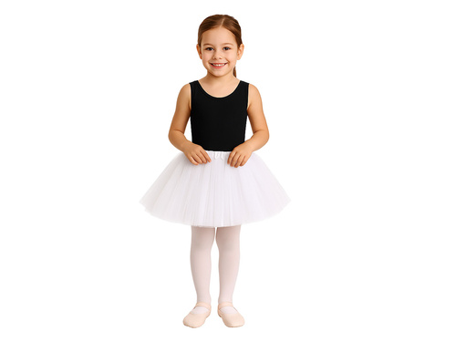 Spódniczka Tutu - biała - 30 cm - 1 szt