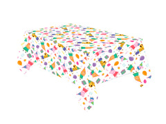 Obrus urodzinowy Świnka Peppa - 120x180 cm - 1 szt.