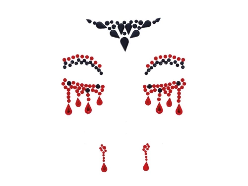 Samoprzylepne klejnociki na twarz Wampir