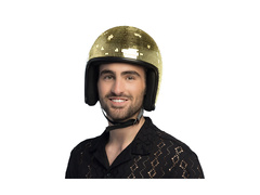 Hełm disco złoty