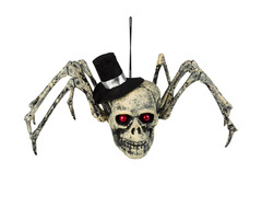 Czaszka Pająk na Halloween - 1 szt.