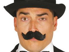 Czarne wąsy - 1 szt.