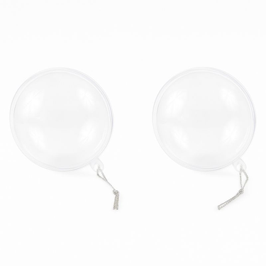 Bombka przezroczysta nietłukąca do wypełnienia - 10 cm - 1 szt.