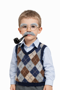 Zestaw przebranie Dziadek - 3 elementy