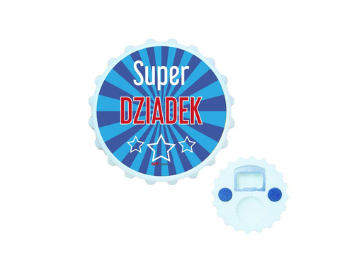 Otwieracz kapsel Super Dziadek