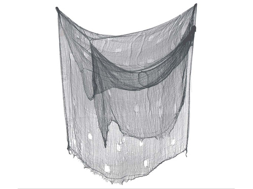 Szara siatka na Halloween - 200 x 500 cm - 1 szt.