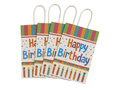 Torebki prezentowe Happy Birthday - 4 szt.