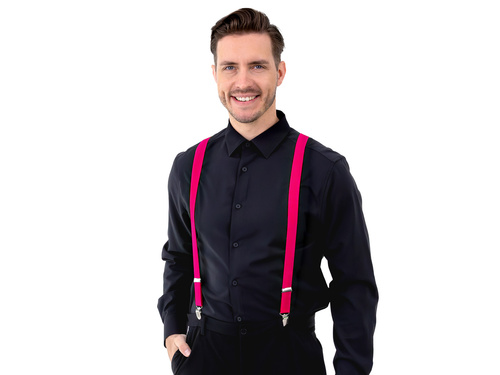 Szelki - różowe neon - 1 szt.