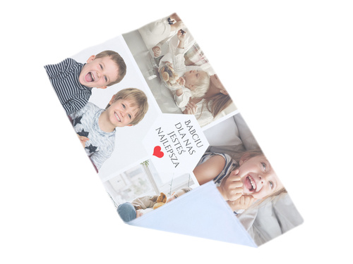 Ręcznik personalizowany na dzień babci - 30x50 cm