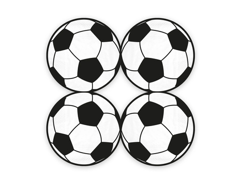 Serwetki Piłka - 33 cm - 10 szt.