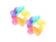 Bransoletki hawajskie pastelowe - 2 szt.