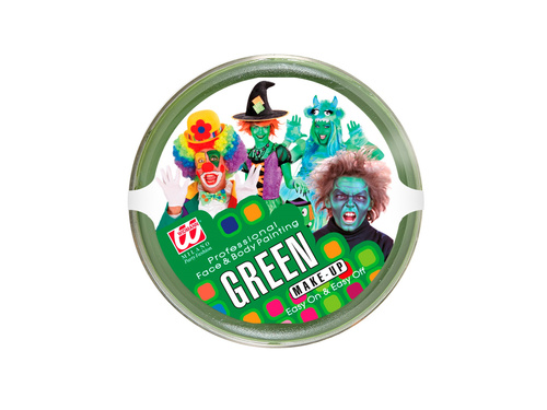 Farbka do makijażu zielona - 25 g - 1 szt.