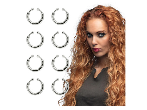 Zestaw kolczyków - 8 szt.