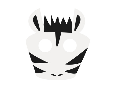 Maski z zestawu Safari - 8 szt.