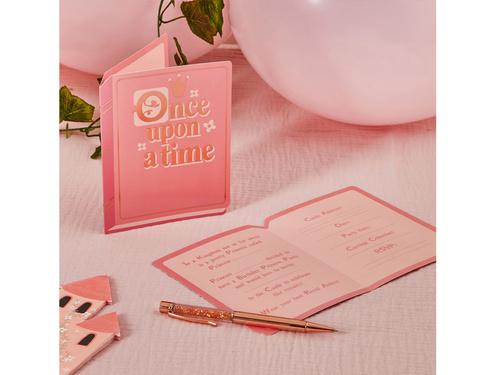 Zaproszenia urodzinowe Baśń o Księżniczce - 10 szt.