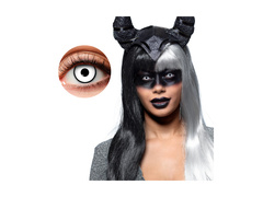 Soczewki kontaktowe Biały Demon - 7 dniowe