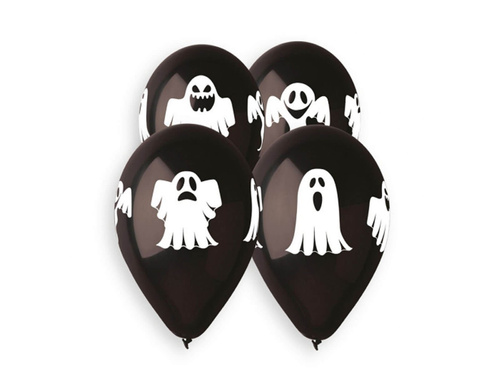 Balony lateksowe Duchy - 33 cm - 5 szt.