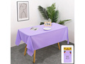 Obrus foliowy lawendowy - 137 x 274 cm - 1 szt.