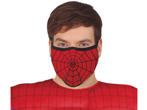 Maseczka na twarz materiałowa 3-warstwowa Pajęczyna - 1 szt.
