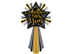 Balon foliowy Gwiazda  - 81x153 cm - 1 szt.