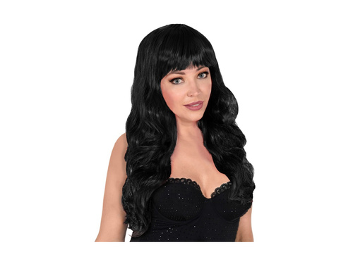 Czarna peruka Bella