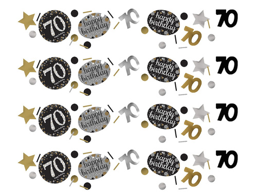 Konfetti na 70 - siedemdziesiątka - 34 g