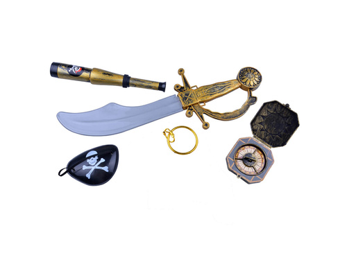 Zestaw Pirata - 6 elementów