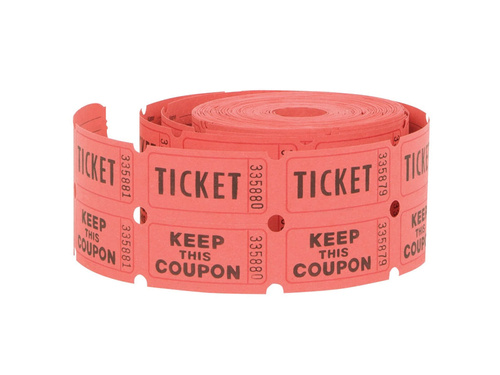 Bilety w rolce - 500 szt.