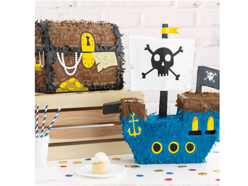 Piniata Statek Piracki - 1 szt.