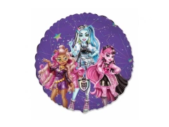 Balon foliowy Monster High - 46 cm - 1 szt.