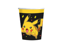 Kubeczki papierowe Pokemon - 237 ml - 8 szt.